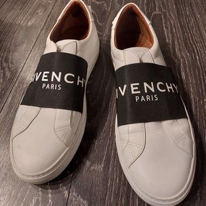 Givenchy Mens Paris Strap Sneakers